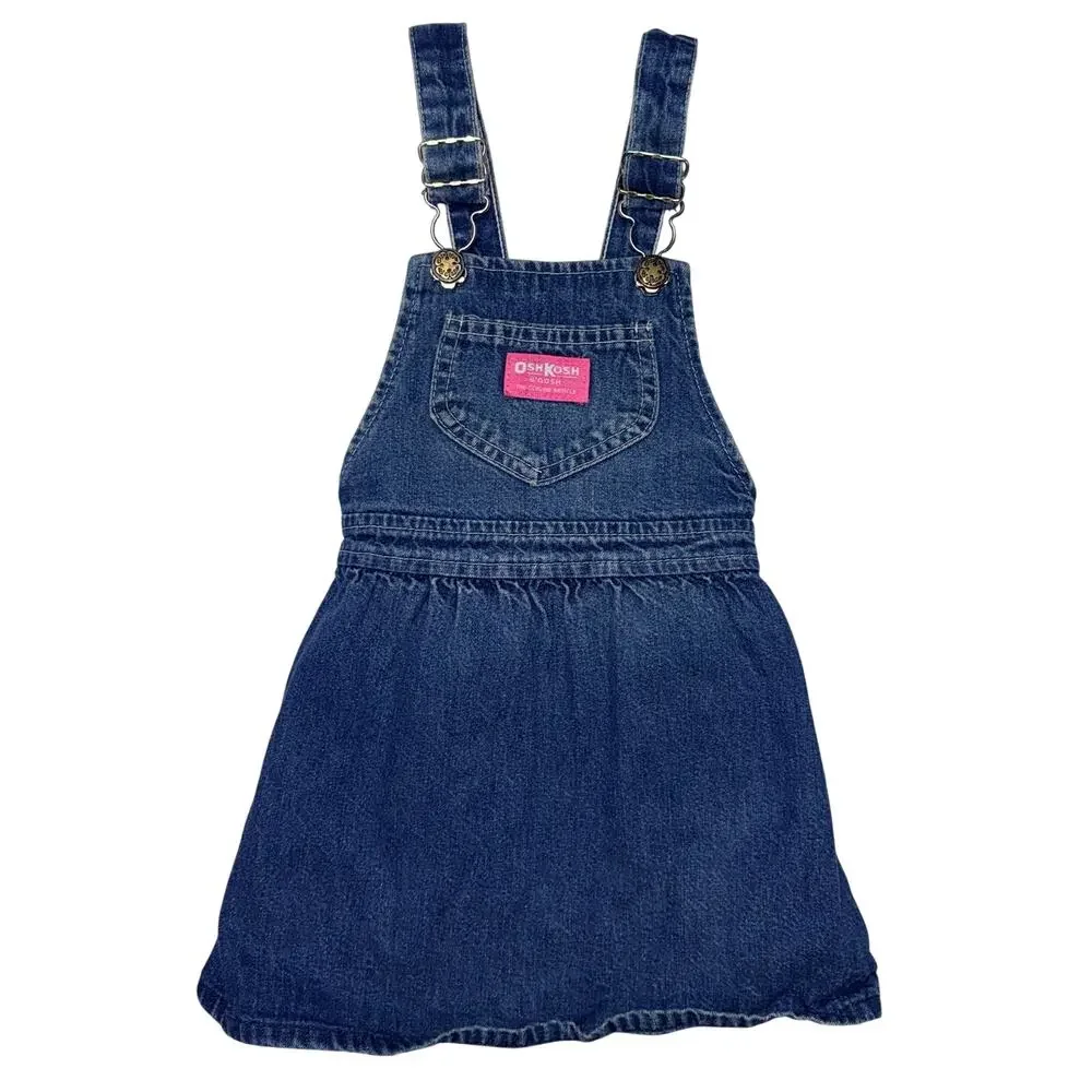 OshKosh vintage overall dress 3T